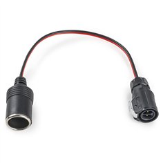 B&W energy.case Anschlusskabel für KFZ Normstecker black