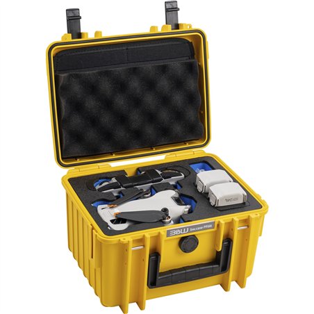B&W drone.case PP.66 giallo per DJI Mini 4 Pro