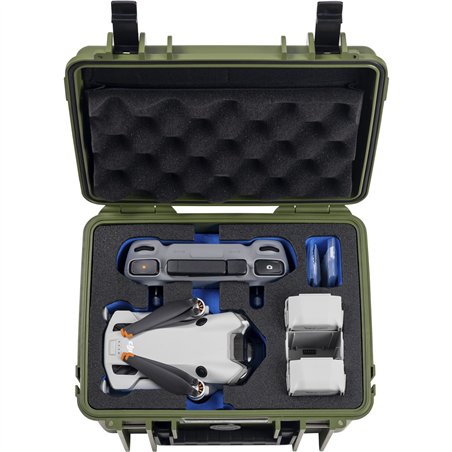 B&W drone.case PP.66 bronze-grün per DJI Mini 4 Pro