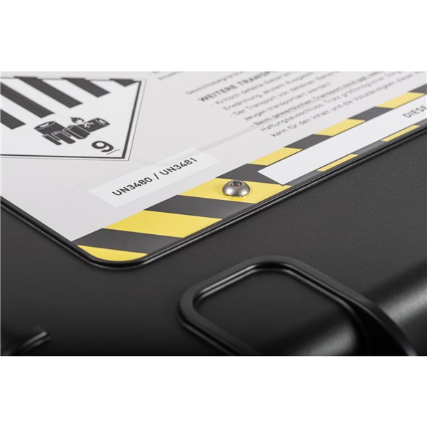 B&W battery.case 908.8 nero