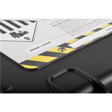 B&W battery.case 908.8 nero