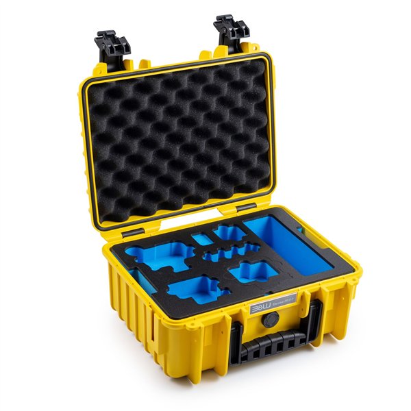 B&W action.case PP.117 giallo per GoPro Hero 9-13