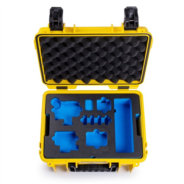 B&W action.case PP.117 giallo per GoPro Hero 9-13