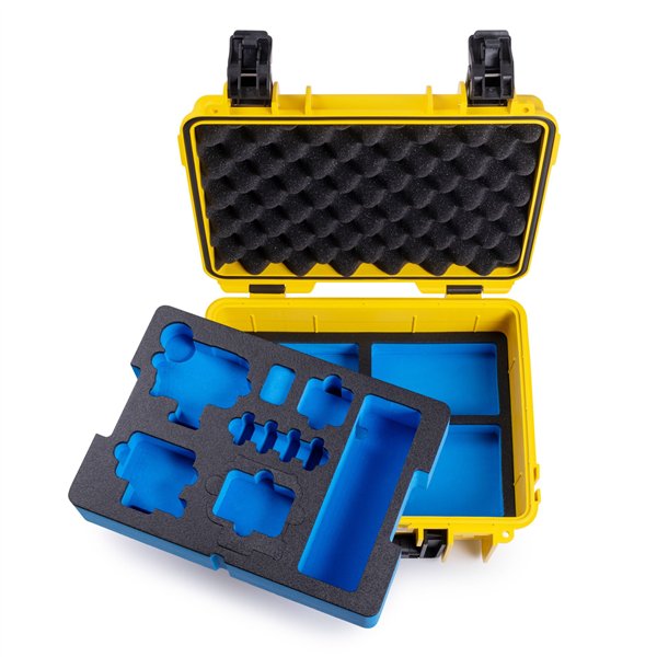 B&W action.case PP.117 giallo per GoPro Hero 9-13