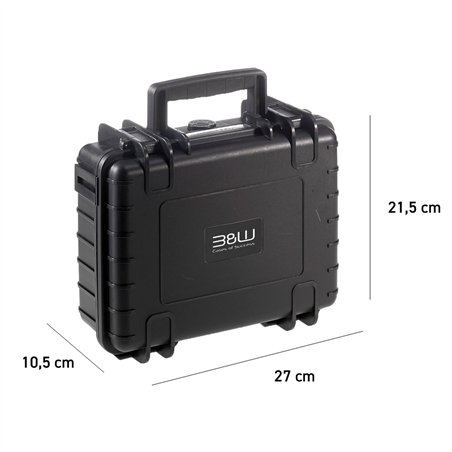 B&W action.case PP.41 schwarz für Insta360 X4 X5