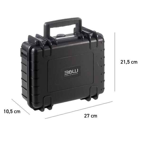 B&W action.case PP.41 schwarz f. DJI Osmo Action 6