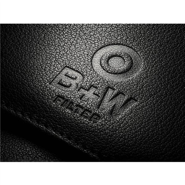 B+W custodia filtri pelle per 2 filtri fino a 77mm
