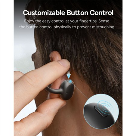 Baseus Bowie MC1 OL Open-Ear TWS Earbuds nero