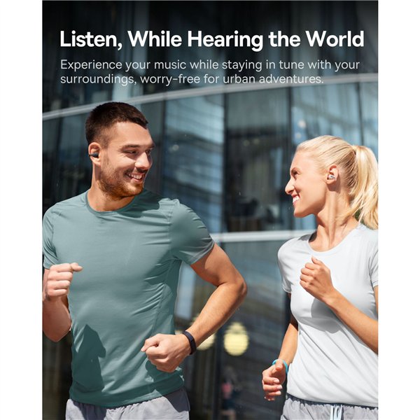 Baseus Bowie MC1 OL Open-Ear TWS Earbuds bianco