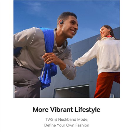 Baseus Eli Sport 1 Open-Ear TWS Earbuds nero