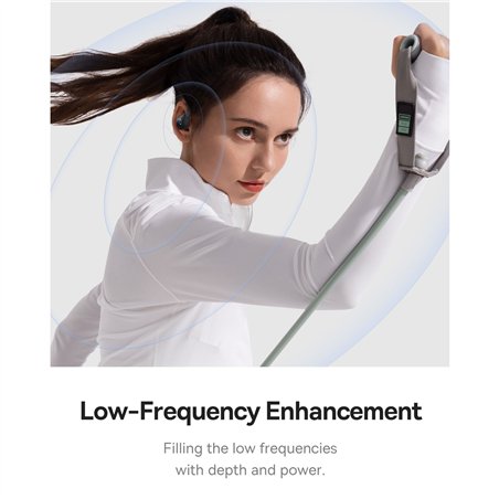 Baseus Eli Sport 1 Open-Ear TWS Earbuds nero