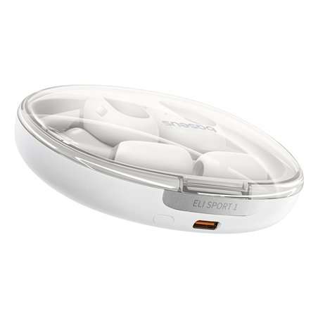 Baseus Eli Sport 1 Open-Ear TWS Earbuds bianco