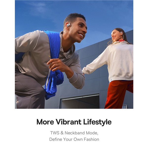 Baseus Eli Sport 1 Open-Ear TWS Earbuds bianco