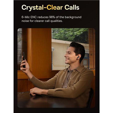 Baseus Bowie 35 True cuffie wireless nero