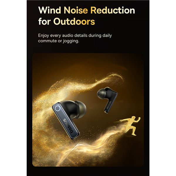 Baseus Bowie 35 True cuffie wireless nero