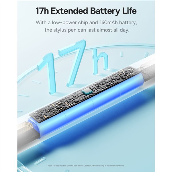 Baseus Smooth Writing 3 Wireless bianco incl. cavo di ricarica