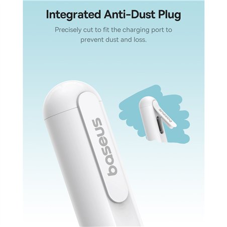 Baseus Smooth Writing 3 Wireless bianco incl. cavo di ricarica