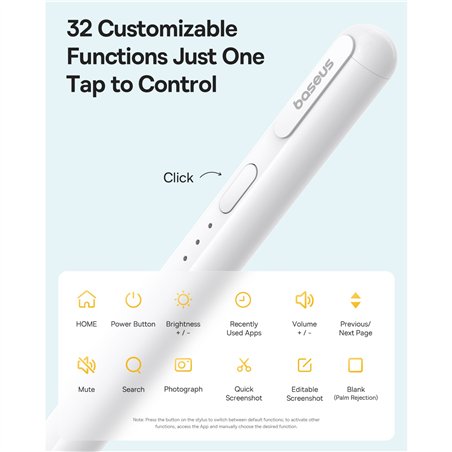 Baseus Smooth Writing 3 Wireless bianco incl. cavo di ricarica