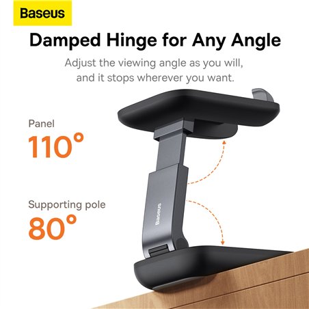 Baseus Seashell Phone Stand klappbar schwarz