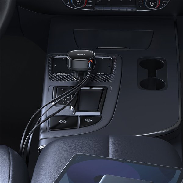 Baseus Enjoyment Pro caricatore C+ retrattile e cavo iP 60W