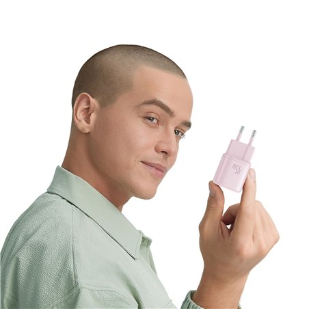 Baseus PicoGo GaN caricatore 45W EU rosa