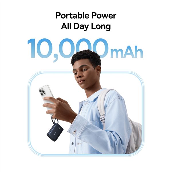 Baseus PicoGo Power Bank 10000mAh 45W nero