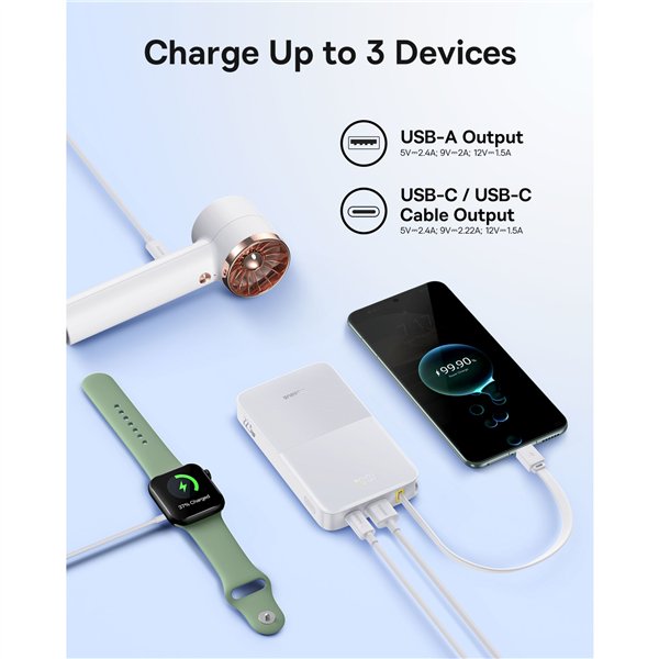 Baseus EnerFill FC51 Bipow2 Pro Power Bank 22,5W  10000mAh