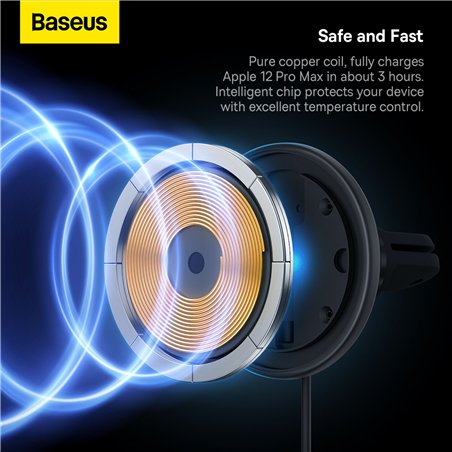 Baseus CW01 Ladehalterung Wireless Charging 15W+Tpye-C 25W