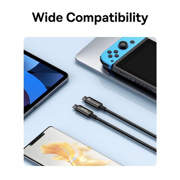 Baseus Tungsten Gold cavo ricar. cavo dati tipo C 240W 3m