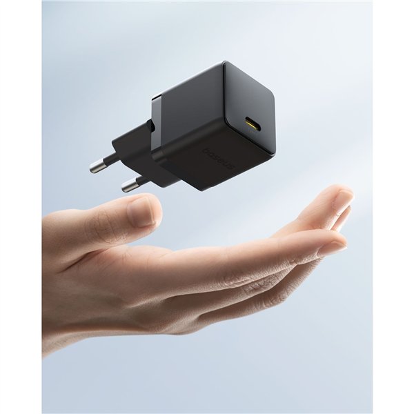 Baseus Palm Fast Charger USB-C Charger 20W EU black