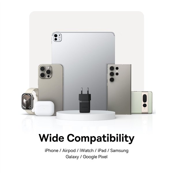 Baseus Palm Fast Charger USB-C Charger 20W EU black