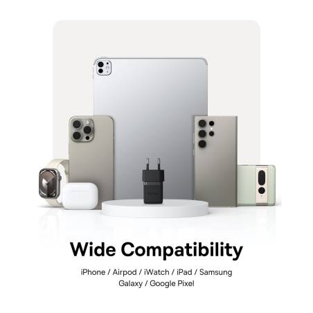 Baseus Palm Fast Charger USB-C Charger 20W EU black