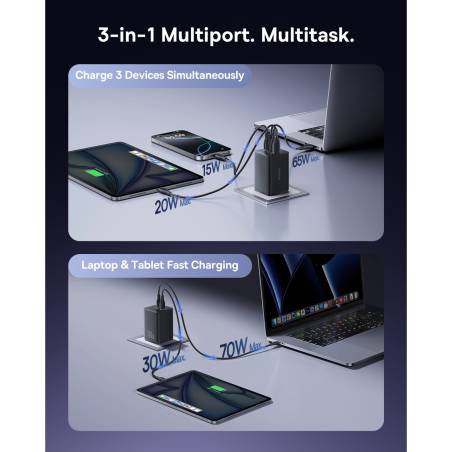 Baseus EnerFill FE11 100W EU Schwarz