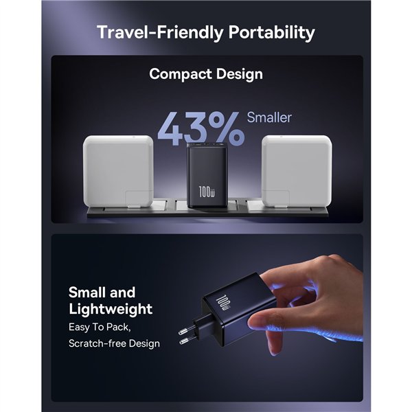 Baseus EnerFill FE11 100W EU Schwarz