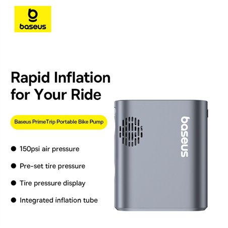 Baseus PrimeTrip Series Bike Pump Cosmic Black