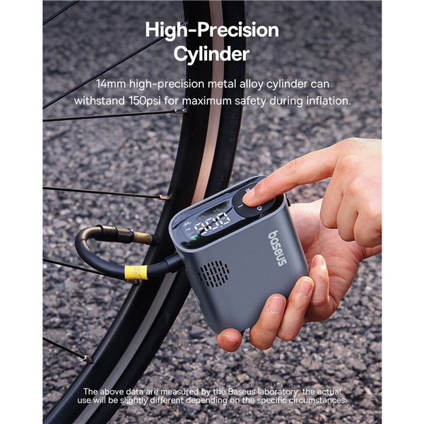 Baseus PrimeTrip Series Bike Pump Cosmic Black