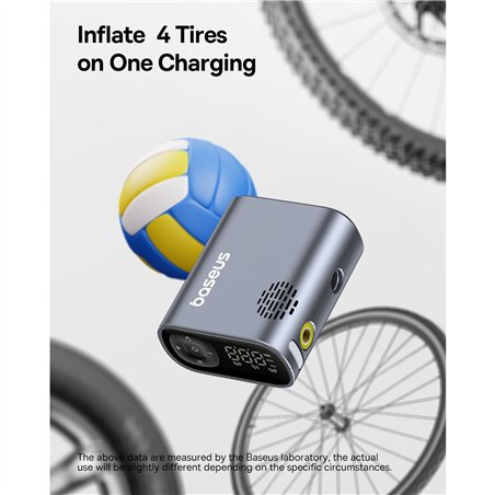 Baseus PrimeTrip Series Bike Pump Cosmic Black