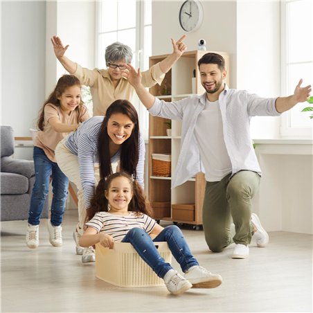 Baseus Security P1 Lite telecamera interno 2K bianco EU