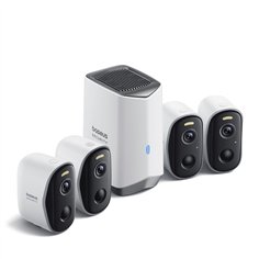 Baseus Security N1 Plus telecamera esterno 2K 4-Cam Kit