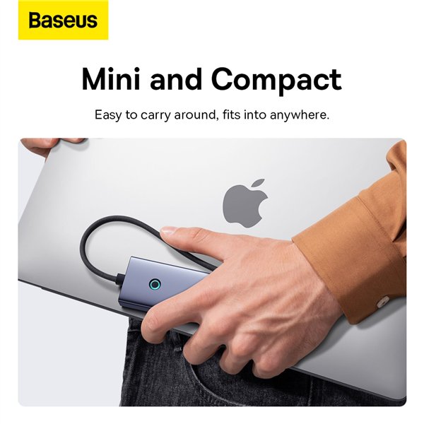 Baseus UltraJoy Series 7 Port HUB Docking Station, tipo C