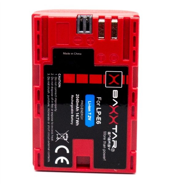 Baxxtar batt. LP-E6 2040mAh