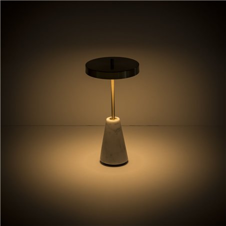 Broggi Lampada Decò Marmo Bianco