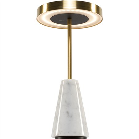 Broggi Lampada Decò Marmo Bianco