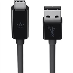 Belkin USB 3.1 SuperSpeed cavo USB-C su USB-A 1m nero
