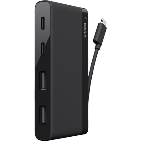 Belkin Travel Hub USB-C 4-Port nero                 F4U090btBLK