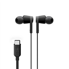 Belkin Rockstar In-Ear Cuffie USB-C Connector sw. G3H0002btBLK