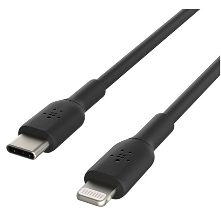 Belkin cavo Lightning/USB-C 1m PVC, cert. mfi, nero