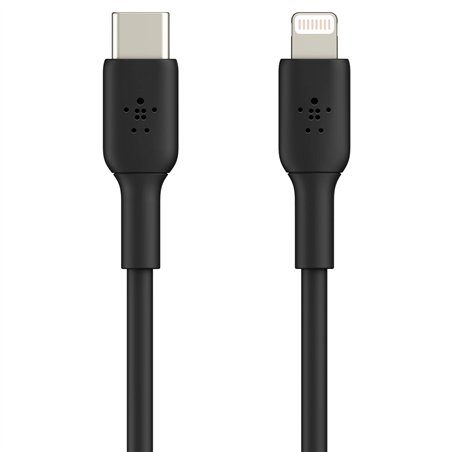Belkin cavo Lightning/USB-C 1m PVC, cert. mfi, nero