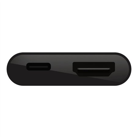 Belkin USB-C su HDMI adatt. 60W PD, nero AVC002btBK
