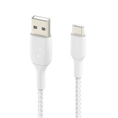 Belkin USB-C/USB-A cavo 2m rivestito bian. CAB002bt2MWH 2